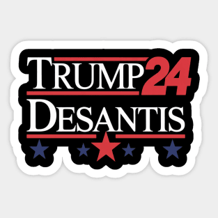 Make America Florida, Trump DeSantis 2025 Election Man Women Sticker